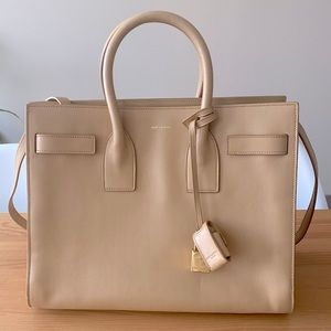 SAINT LAURENT SAC DE JOUR BAG SMOOTH LEATHER